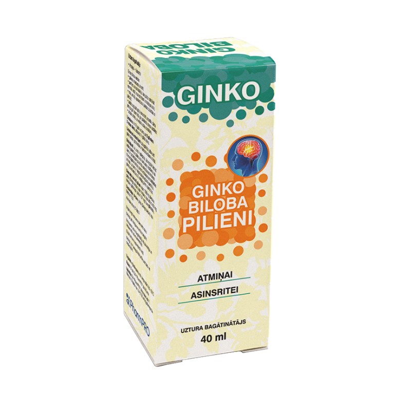 GINKO BILOBA drops 40 ml