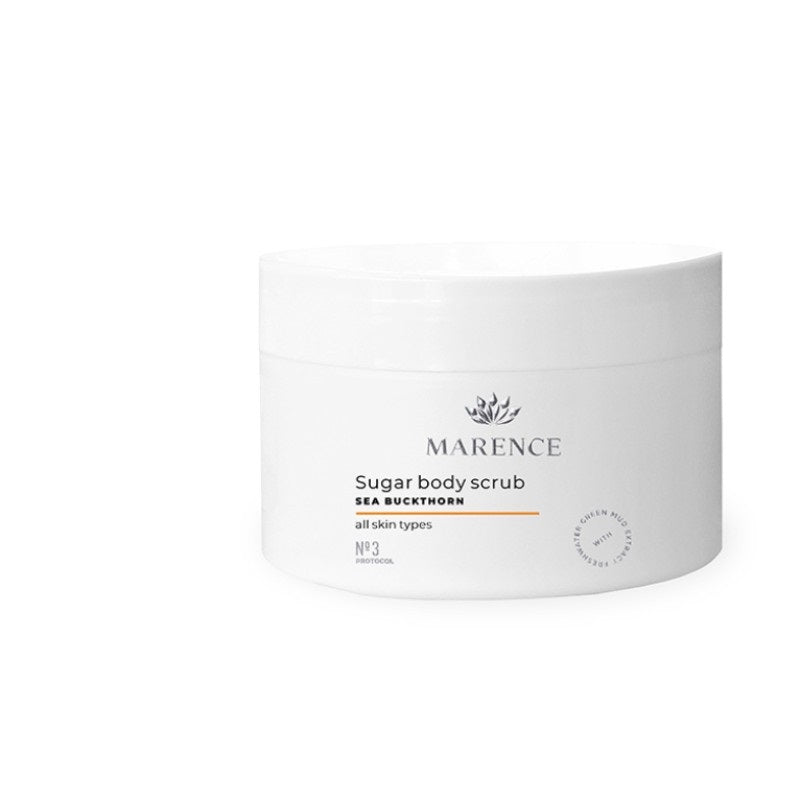 MARENCE Sugar body scrub with sea buckthorn 350 g