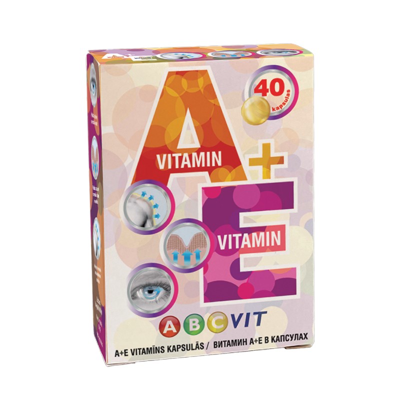 PHARMPRO A+E vitamin ABCvit capsules N40