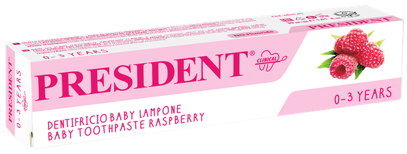 PRESIDENT Baby Raspberry tooth mail 30 ml