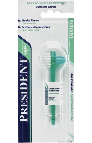 PRESIDENT Denture brush tooth for prostheses 1 pcs