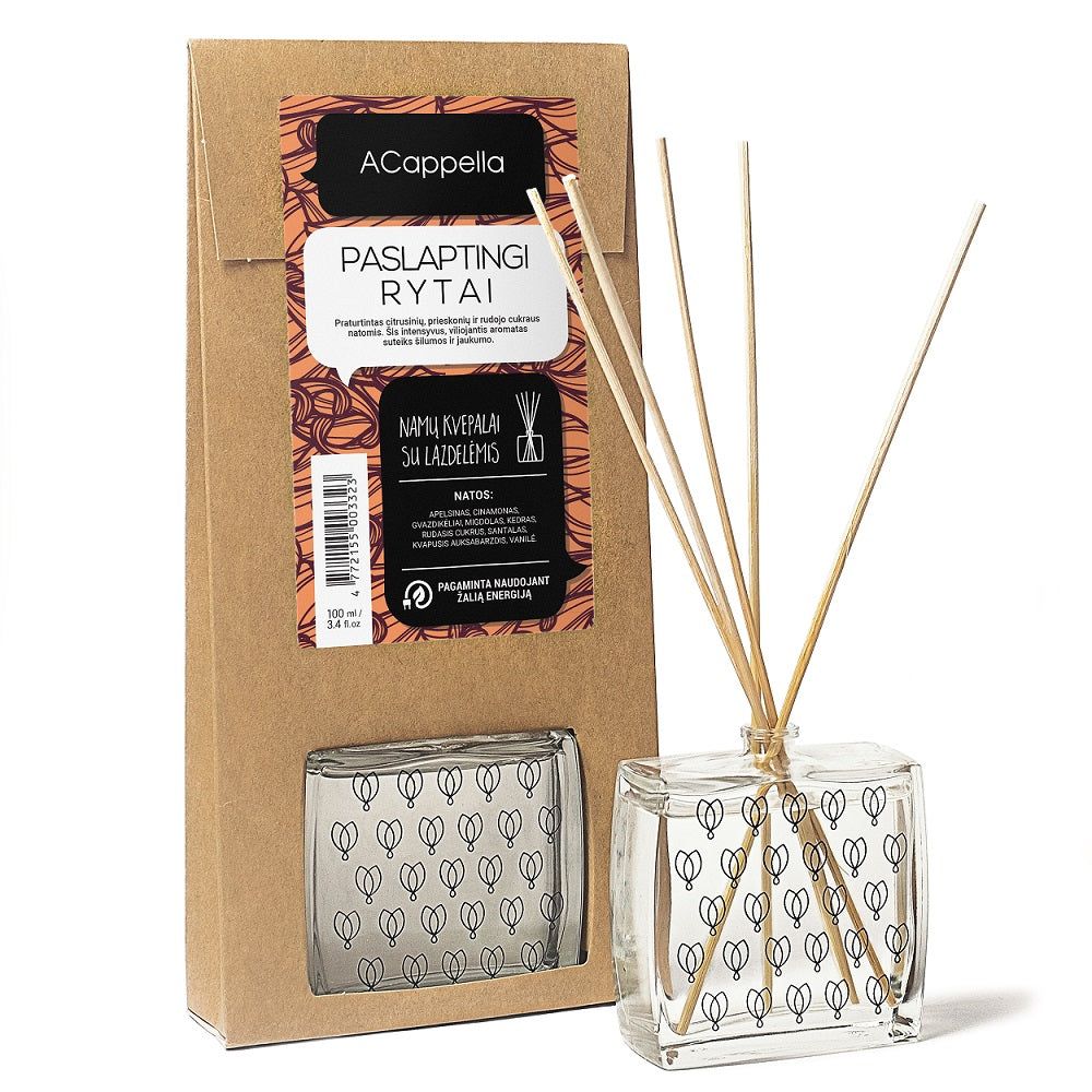 ACappella Mysterious Mornings Reed Diffuser, 100 ml