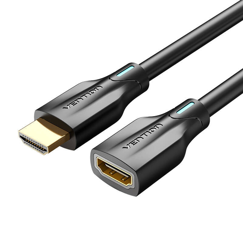 Kabel PrzedЕ‚uЕјajД…cy HDMI 2.1 Vention AHBBG, 1,5m, 8K 60Hz/ 4K 120Hz Czarny