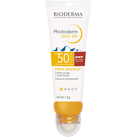 Bioderma Photoderm Duo Ski Face Cream Spf50+ 20 ml And Lip Stick Spf50+ 2 G