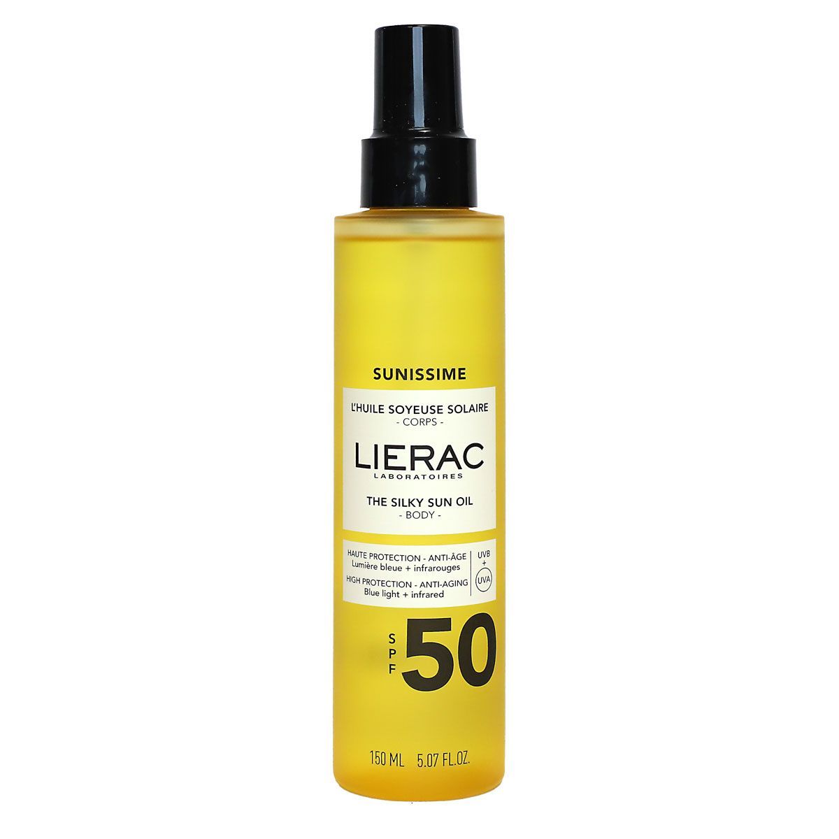 Lierac Sunissime Silky Oil Spf50 150ml - Sun Protection