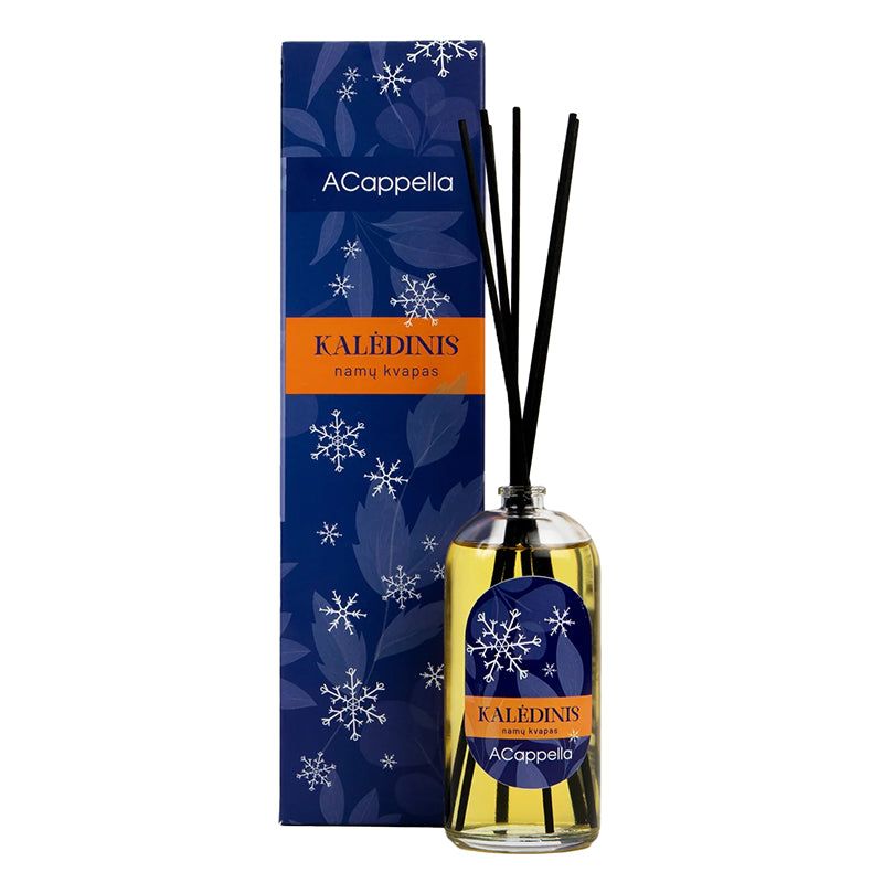 ACappella Christmas home fragrance with sticks Orange and cinnamon 100 ml