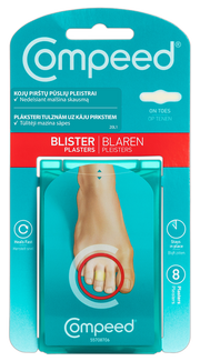 COMPEED To Leg For fingers patches blisters 8 pcs