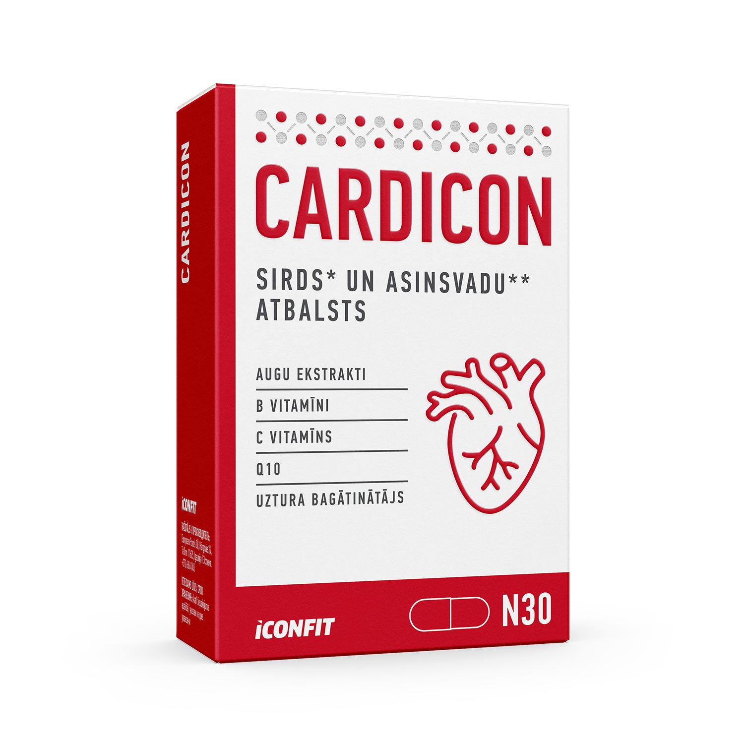 ICONFIT Cardicon - For heart and blood vessels N30