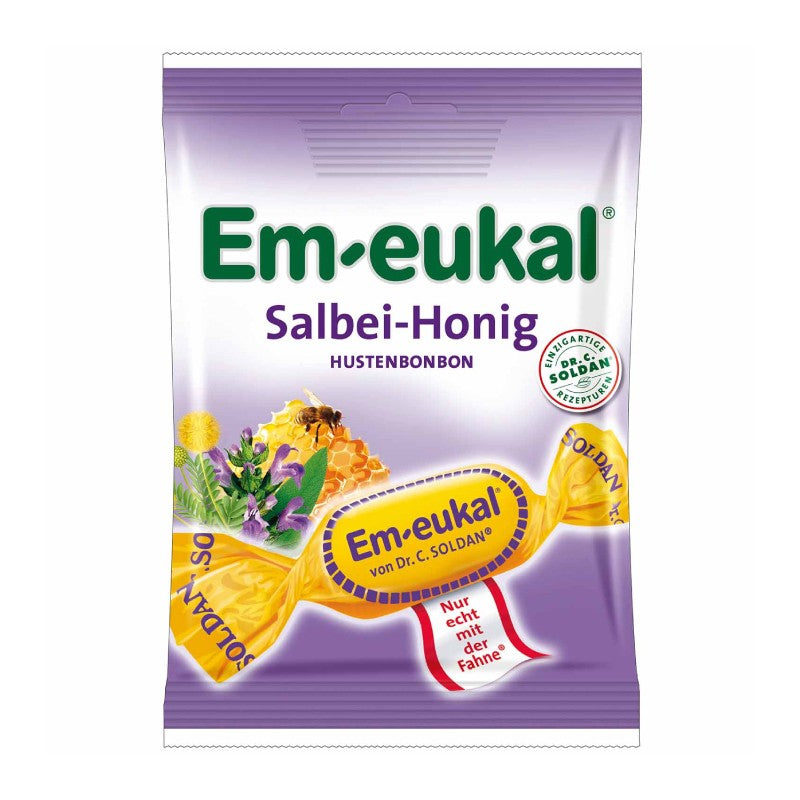 DR.SOLDAN Em-Eukal Sage-Honey with C vit. caramels 75 g