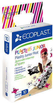 ECOPLAST Pirate a patch 10 pcs