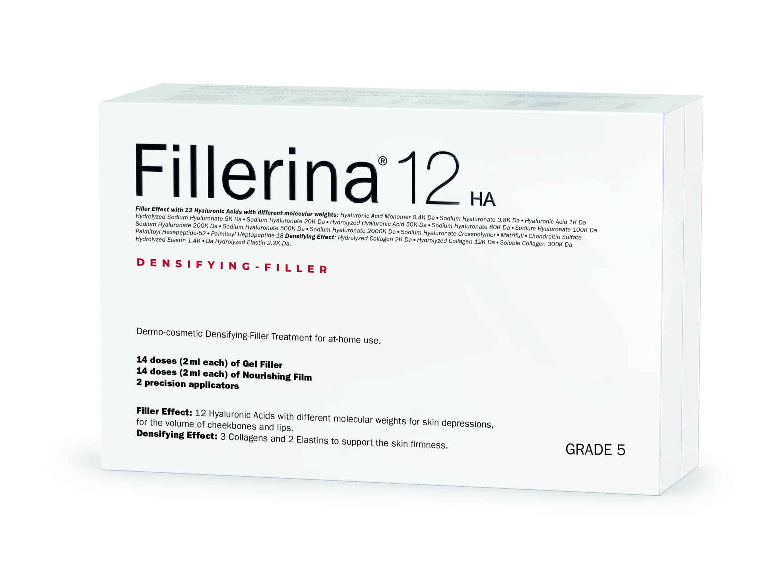FILLERINA 12HA dermo-cosmetic filler set, Intensity 5, 30 ml x N2