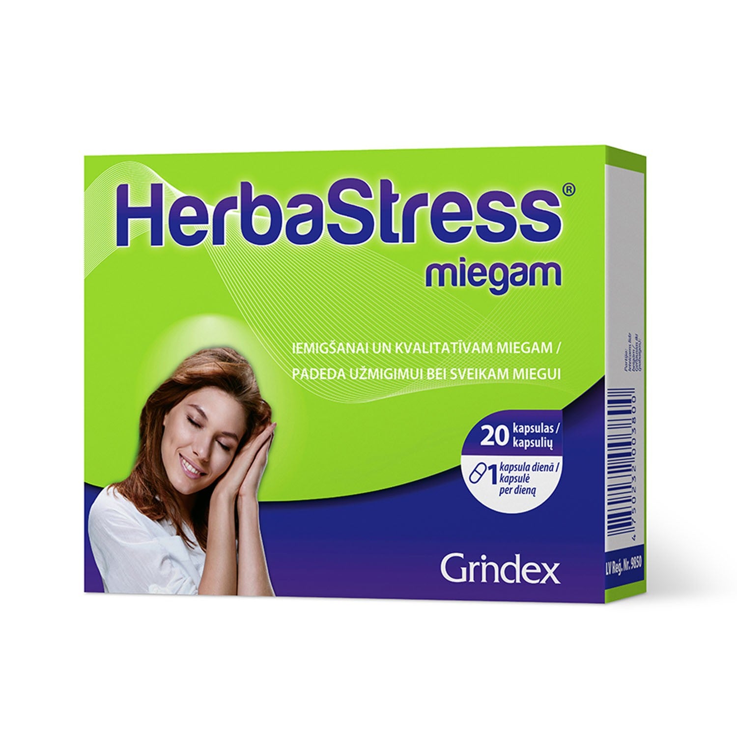 HERBASTRESS for sleep capsules N20