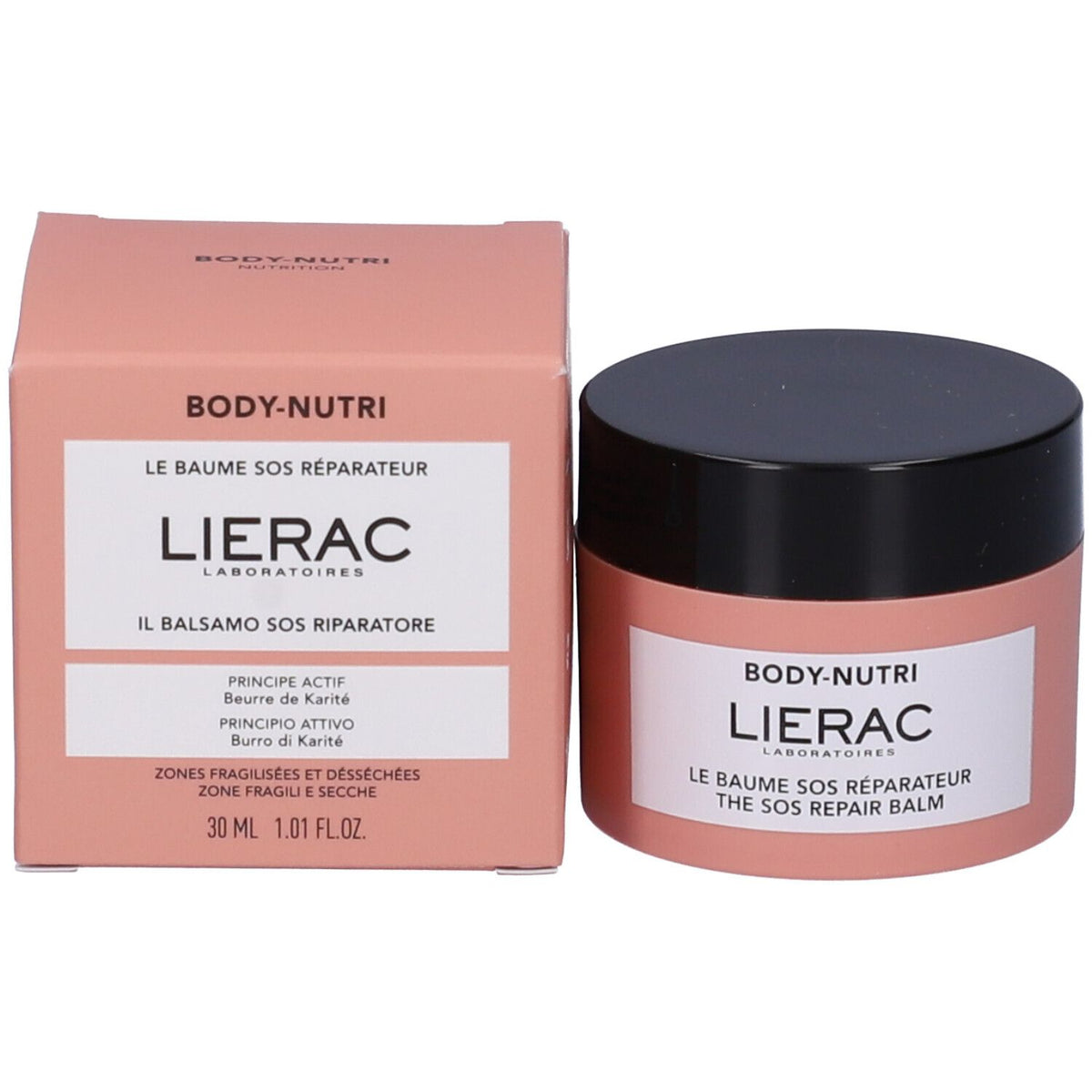 Lierac Body-Nutri Repair Balm 30ml - Nourishing Body Balm