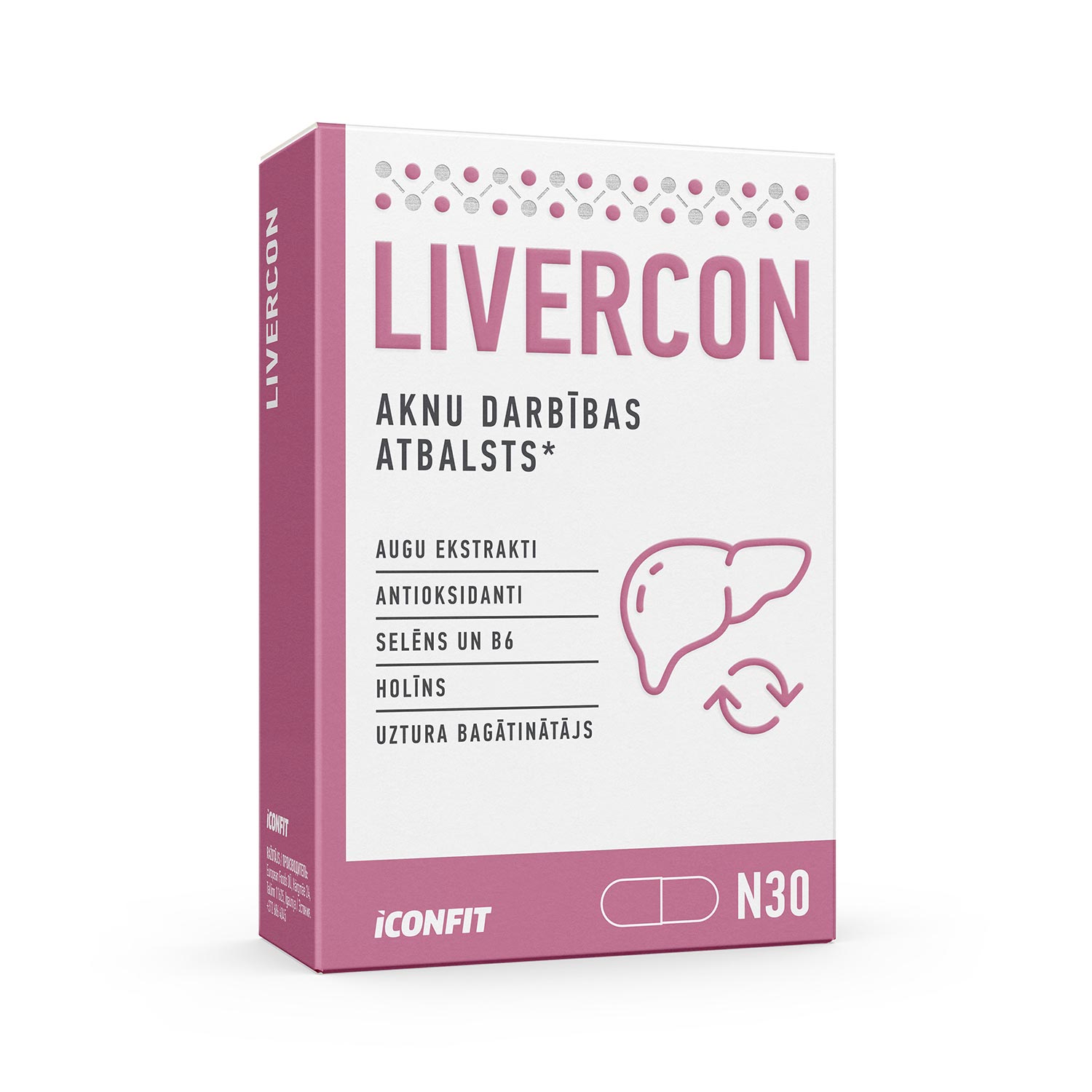 ICONFIT Livercon - For liver support, N30