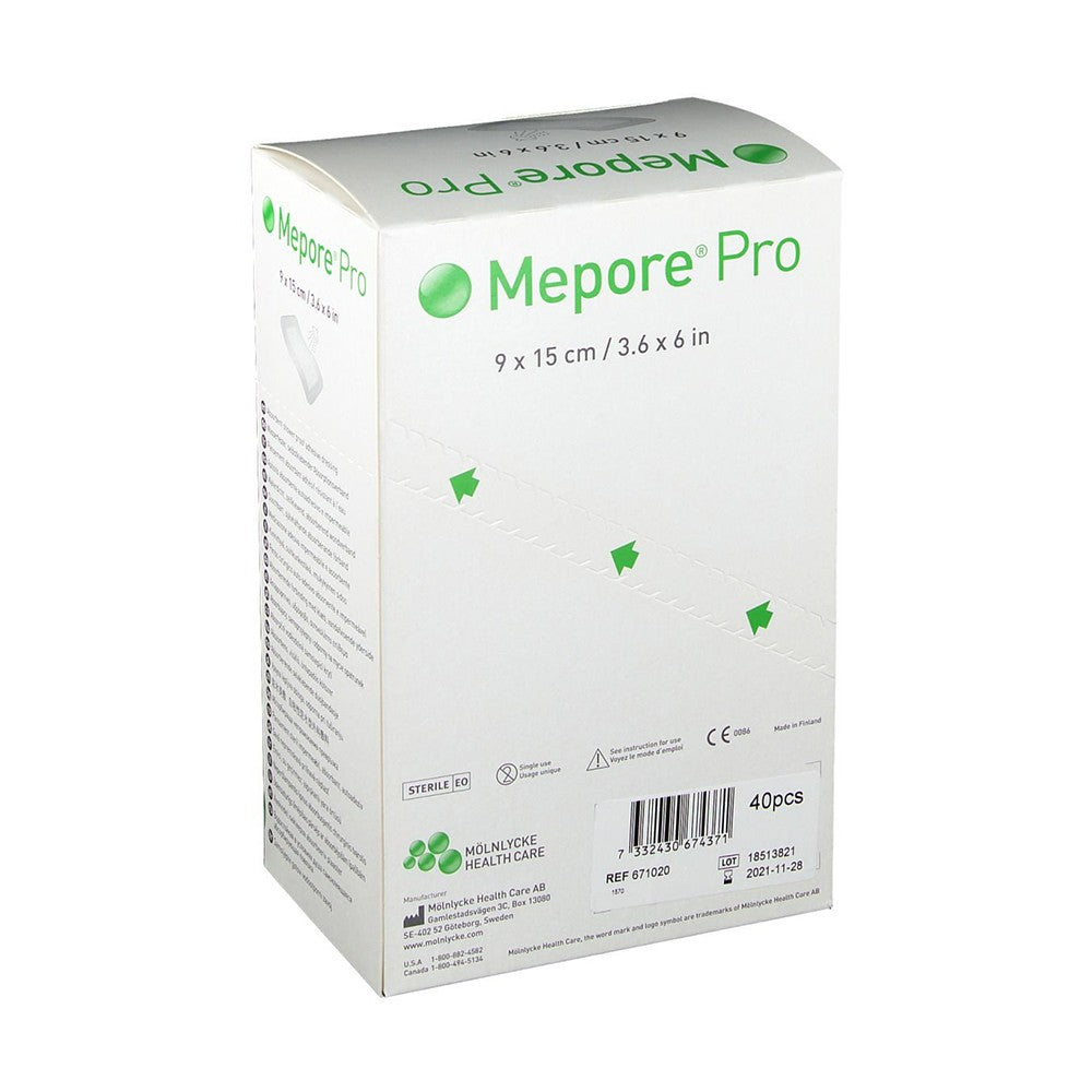MEPORE Pro 9x15cm bandage 40 pcs.