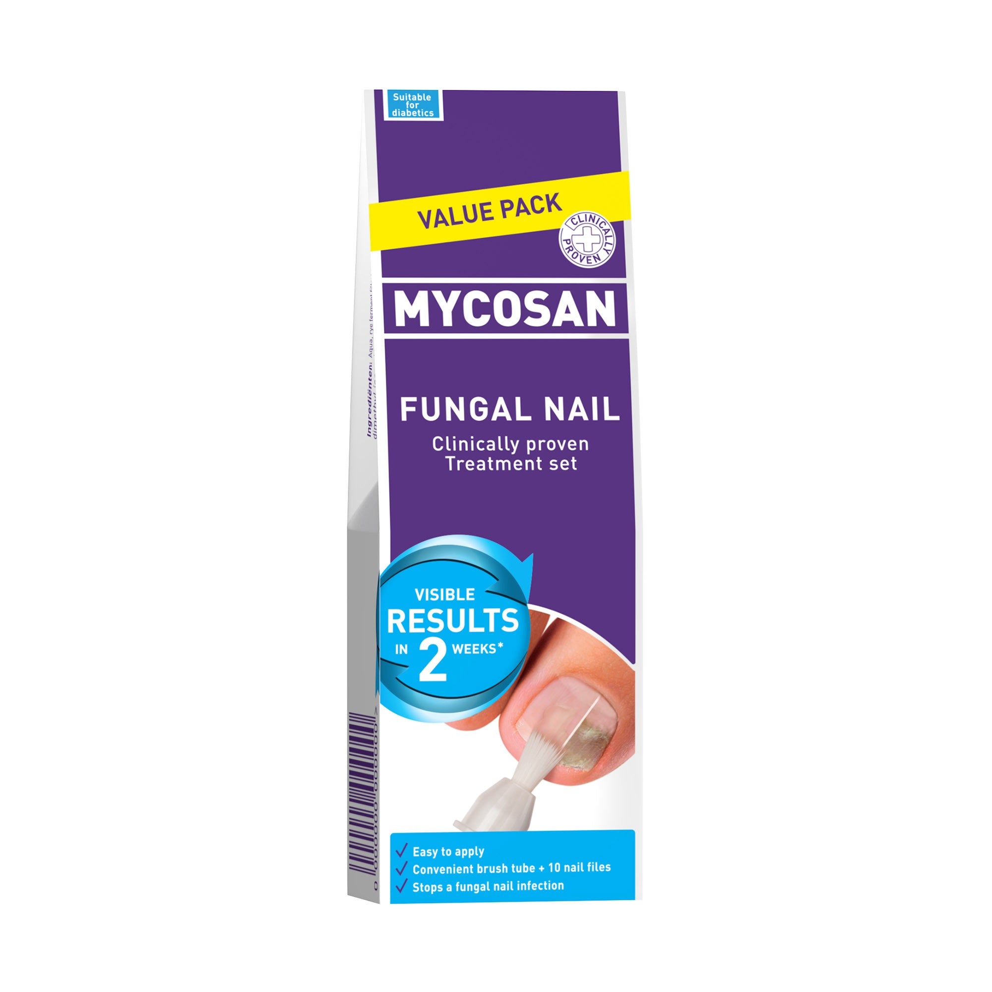 MYCOSAN remedy for nail fungus 10 ml