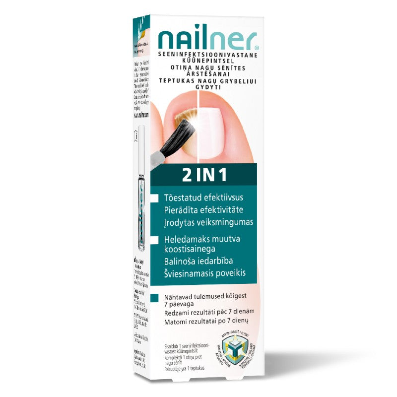NAILNER 2 in 1 brush against nail fungus 5 ml