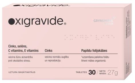 OXIGRAVIDE tablets 30 pcs