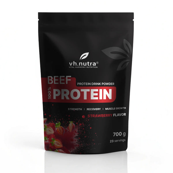 VH.Nutra Beef protein - Strawberry 700 g