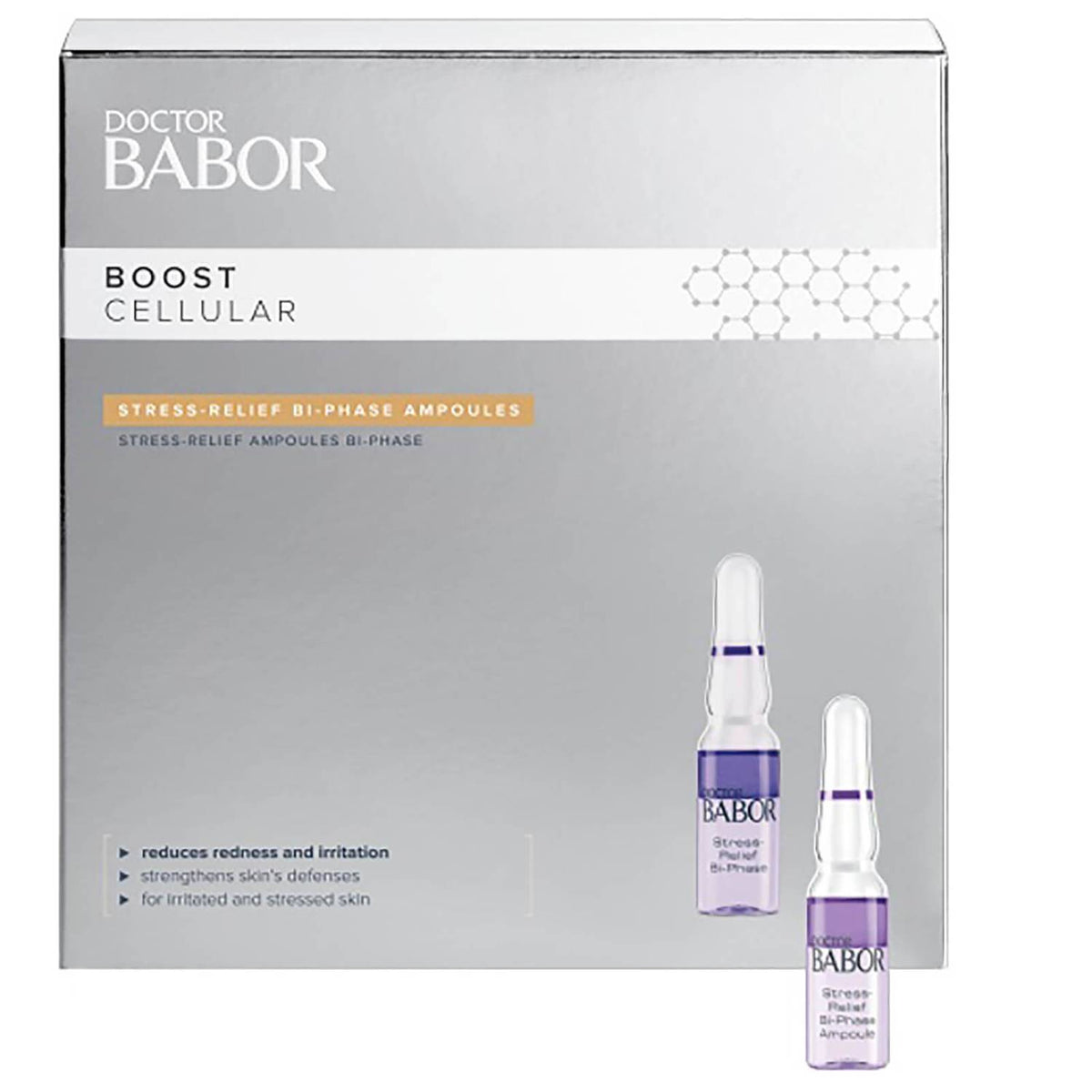 Set, Doctor Babor, Boost Cellular, Vitamin E, Soothing Anti-Redness, Serum, For Face, 14 pcs, 1 ml