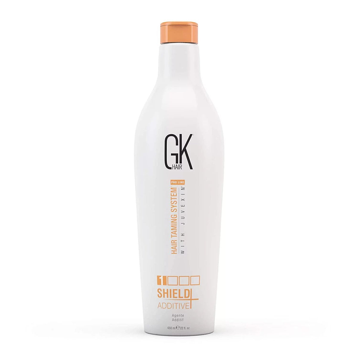 Global Keratin, Shield Additive, Hair Shampoo & Conditioner 2-In-1, Repairing & Strengthening, 650 ml