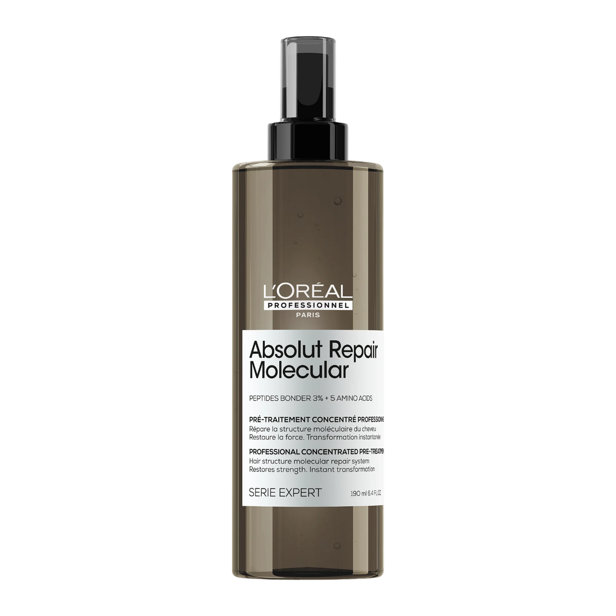 L'Oreal Professionnel, Serie Expert Absolut Repair Molecular, Hair Spray Treatment, Restorative, 190 ml