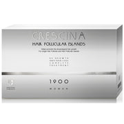 Labo Cosprophar Suisse,  Crescina Follicular Islands 1900, For Growth Stimulation, Ampoules Treatment Serum, For Scalp, For Women, 10 +10 pcs