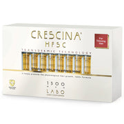 Labo Cosprophar Suisse, Crescina, Transdermic HFSC 1300, For Growth Stimulation, Ampoules Treatment Serum, For Scalp, For Men, 20 pcs, 3.5 ml