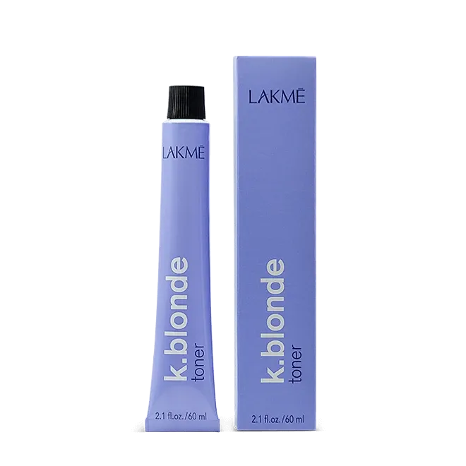 Lakme K.Blonde Toner Silver Permanent Color 60ml