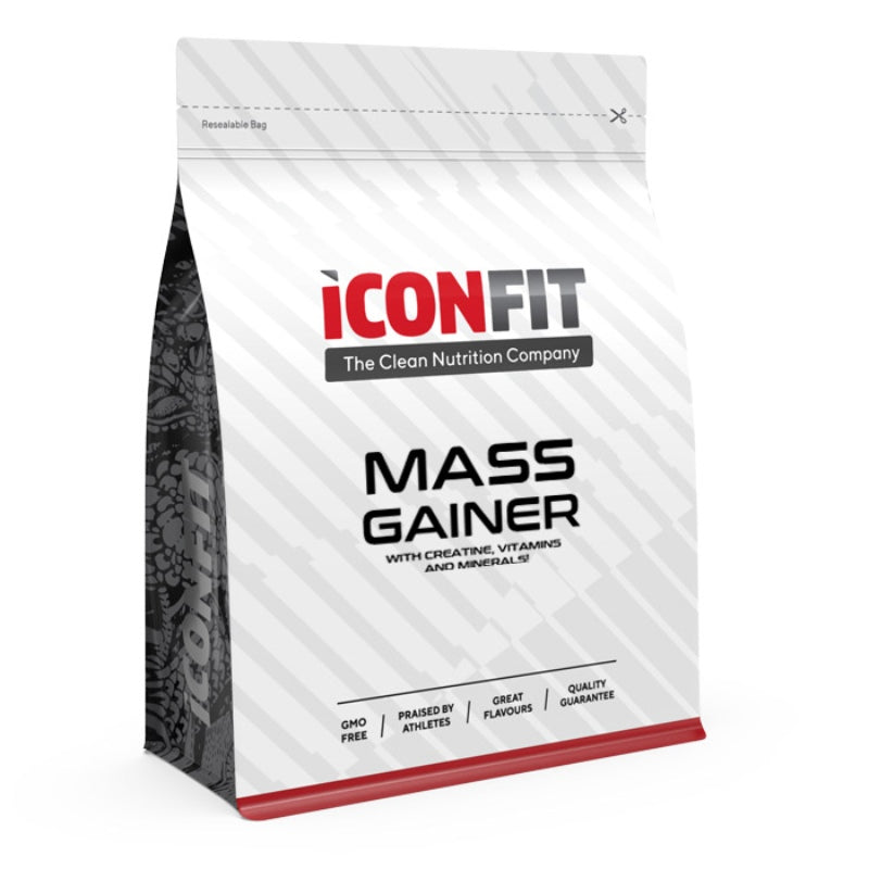 ICONFIT Mass Gainer - Banana (Carb 5:1 Protein) 1.5 KG