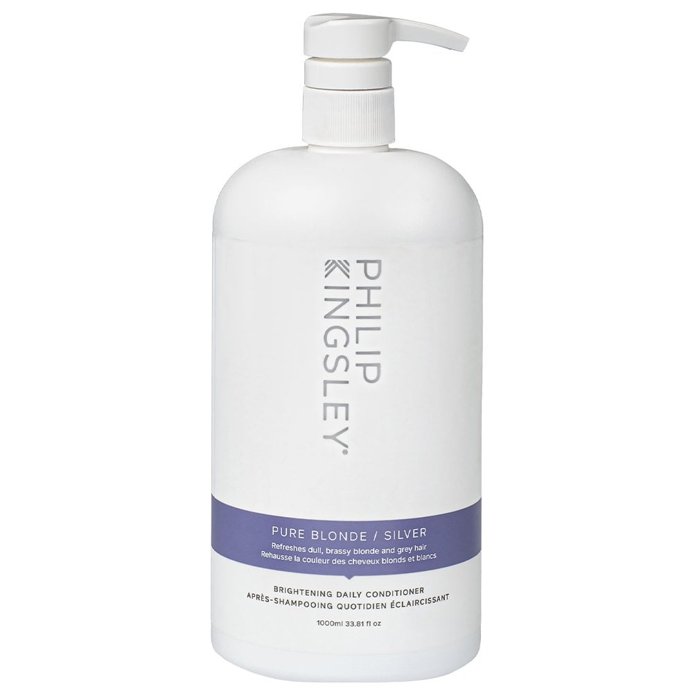 Philip Kingsley, Pure Blonde/Silver Brightening, Hair Conditioner, For Colour Protection, 1000 ml